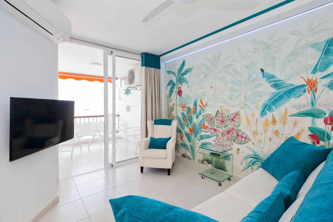First Line Sea, Luxury Penthouse, Sea And Sunset View Vivenda Vacational Guayero 618 Apartment ลอส กริสเตียนอส ภายนอก รูปภาพ