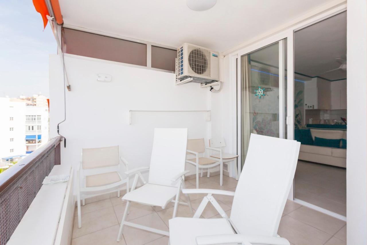 First Line Sea, Luxury Penthouse, Sea And Sunset View Vivenda Vacational Guayero 618 Apartment ลอส กริสเตียนอส ภายนอก รูปภาพ