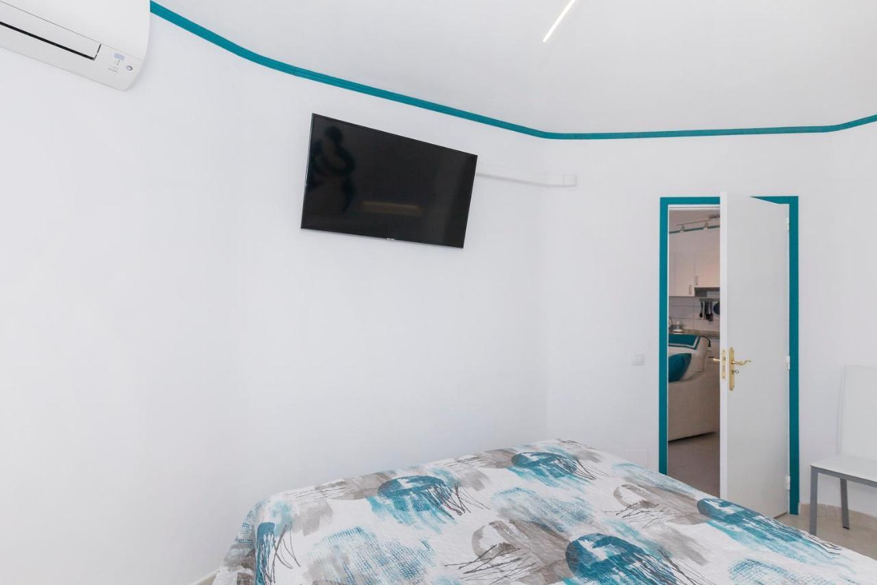 First Line Sea, Luxury Penthouse, Sea And Sunset View Vivenda Vacational Guayero 618 Apartment ลอส กริสเตียนอส ภายนอก รูปภาพ